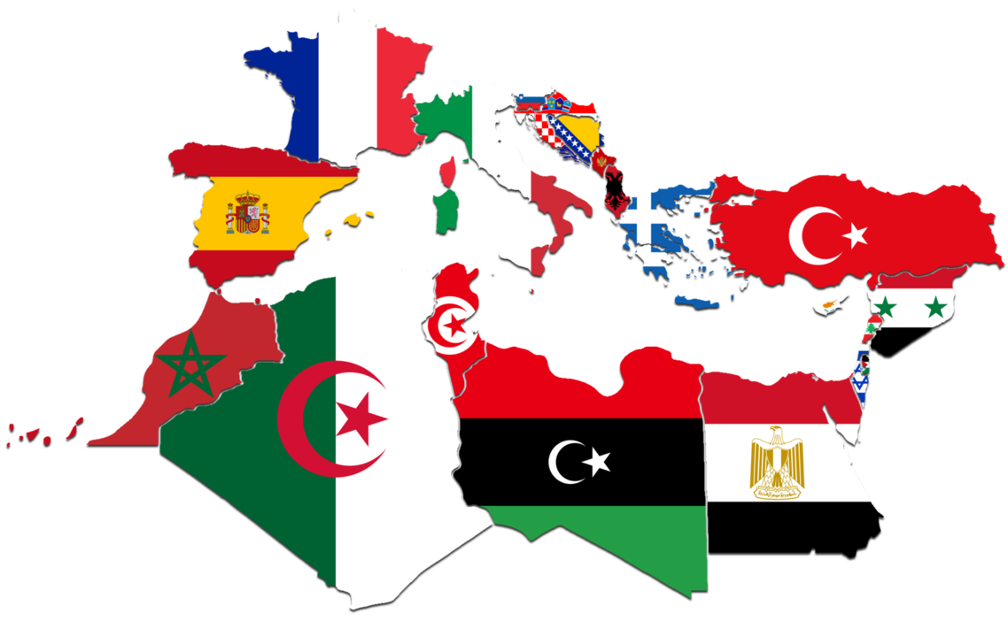 mediterranean_countries_flag_map_by_captainvoda-d5aatez